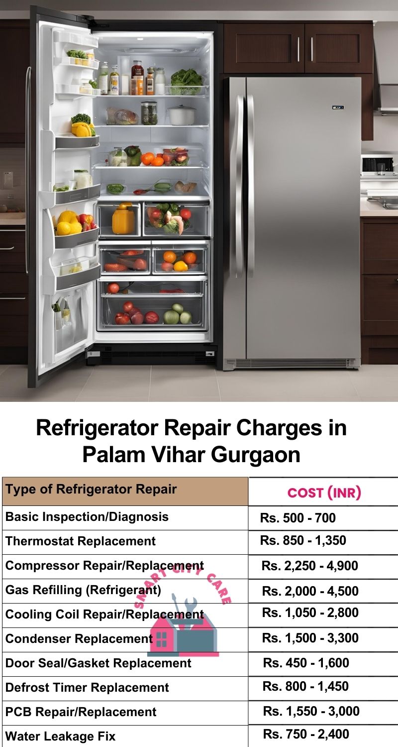 Refrigerator Repair Services Charges in  Palam Vihar ,Gurgaon 