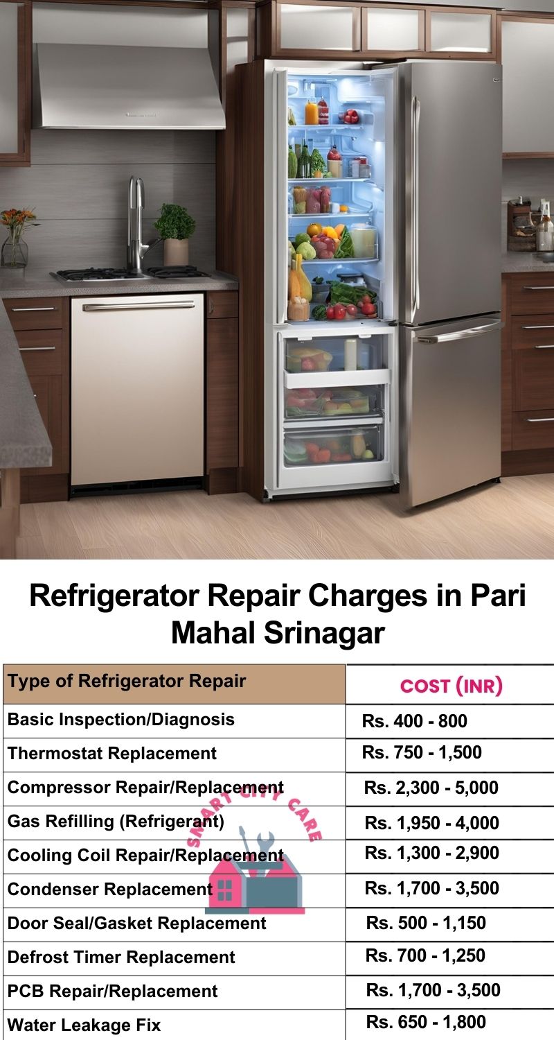 Refrigerator Repair Services Charges in  Pari Mahal ,Srinagar 