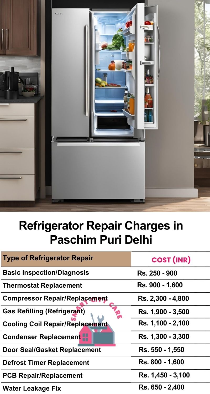 Refrigerator Repair Services Charges in  Paschim Puri ,Delhi 