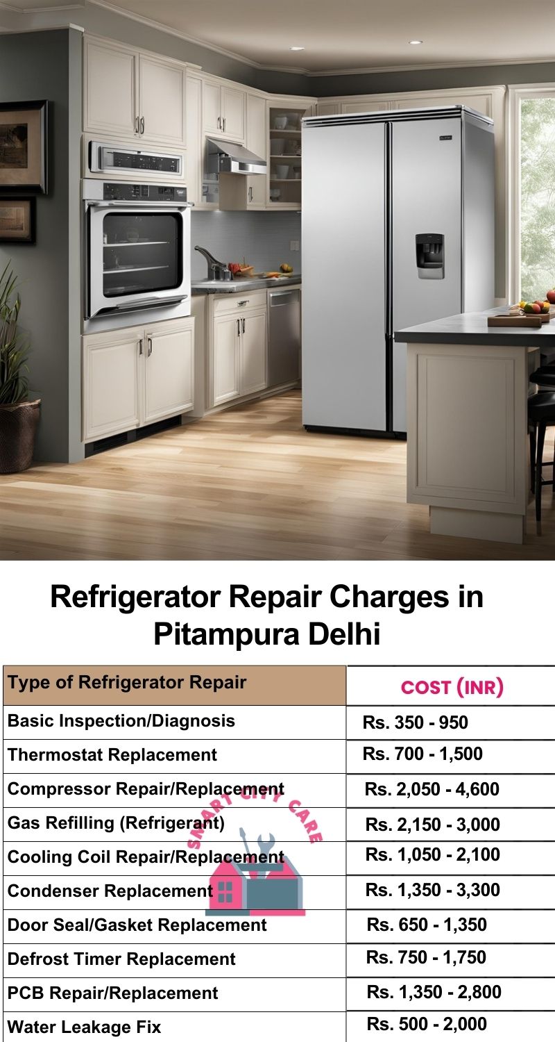 Refrigerator Repair Services Charges in  Pitampura ,Delhi 