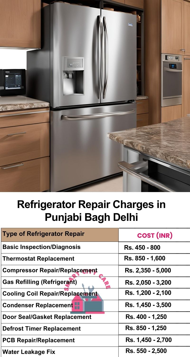 Refrigerator Repair Services Charges in  Punjabi Bagh ,Delhi 