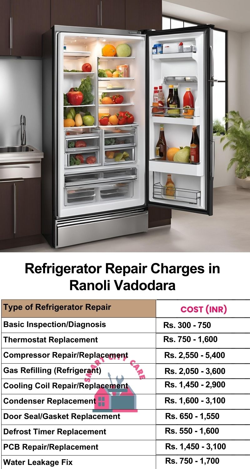 Refrigerator Repair Services Charges in  Ranoli ,Vadodara 