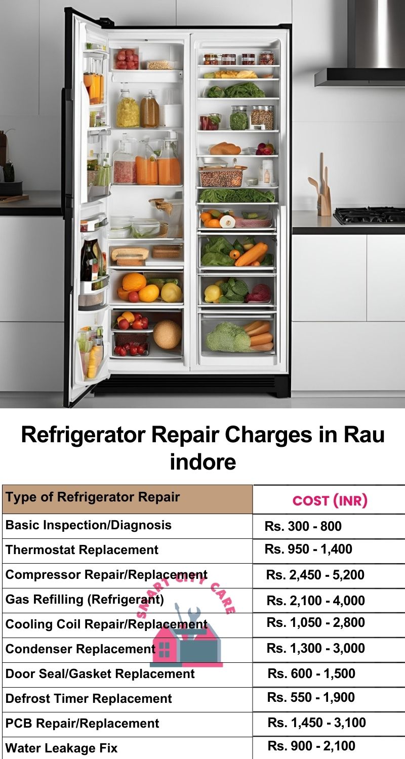 Refrigerator Repair Services Charges in  Rau ,Indore 