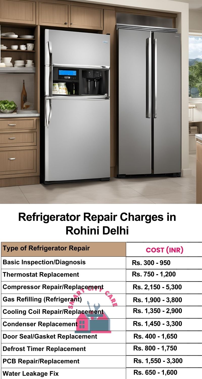 Refrigerator Repair Services Charges in  Rohini ,Delhi 