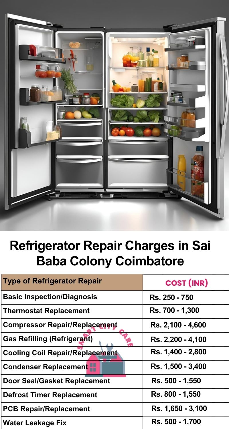 Refrigerator Repair Services Charges in  Sai Baba Colony ,Coimbatore 