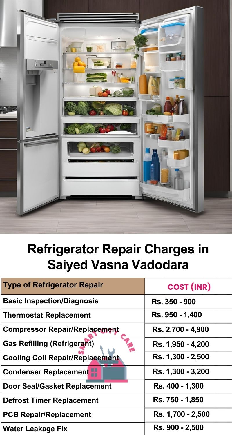 Refrigerator Repair Services Charges in  Saiyed Vasna ,Vadodara 