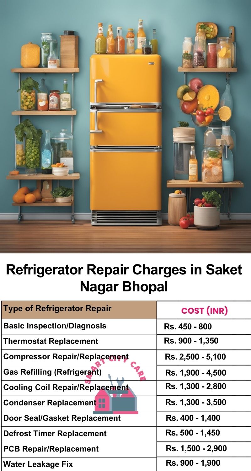 Refrigerator Repair Services Charges in  Saket Nagar ,Bhopal 