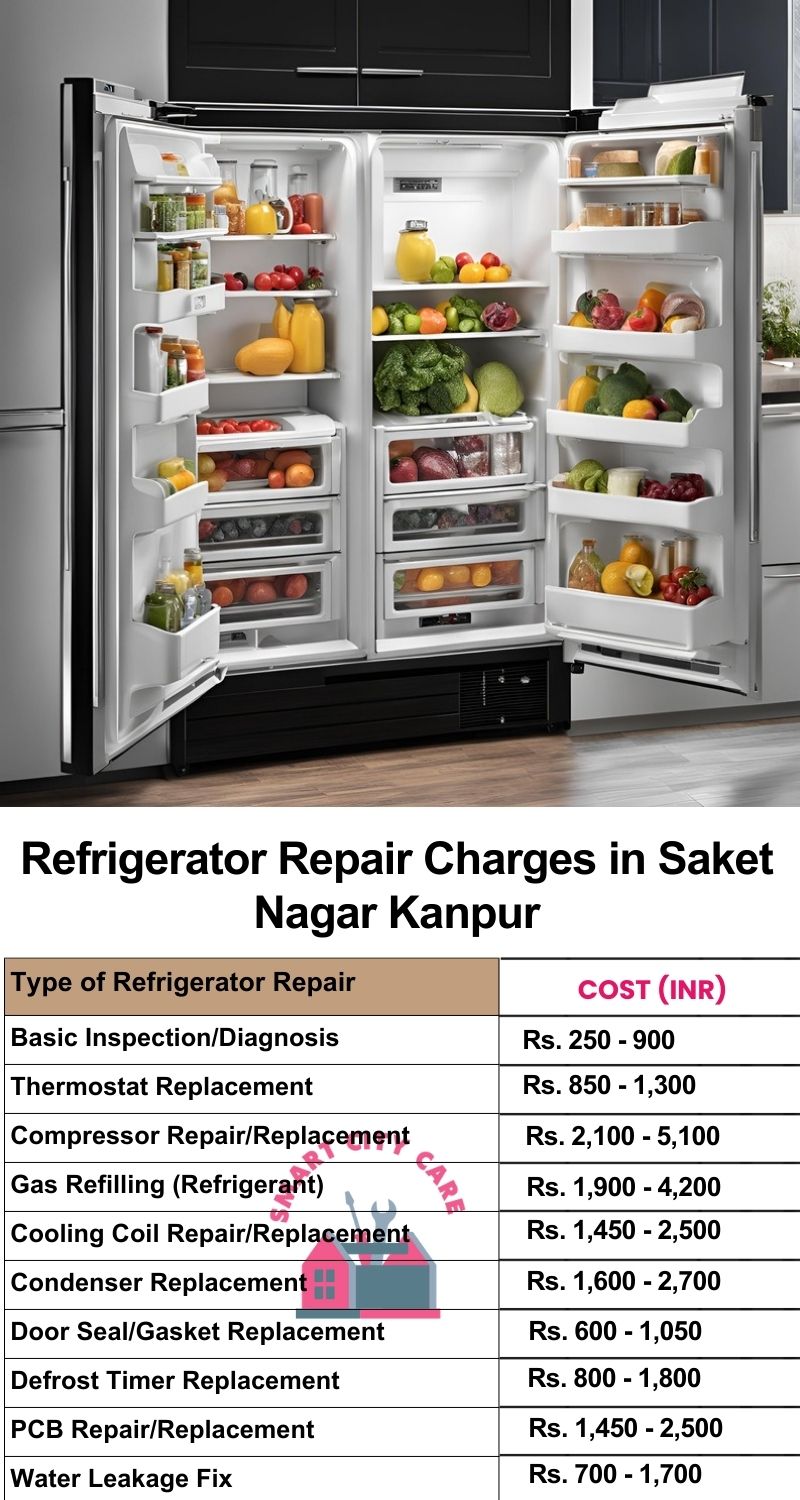 Refrigerator Repair Services Charges in  Saket Nagar ,Kanpur 