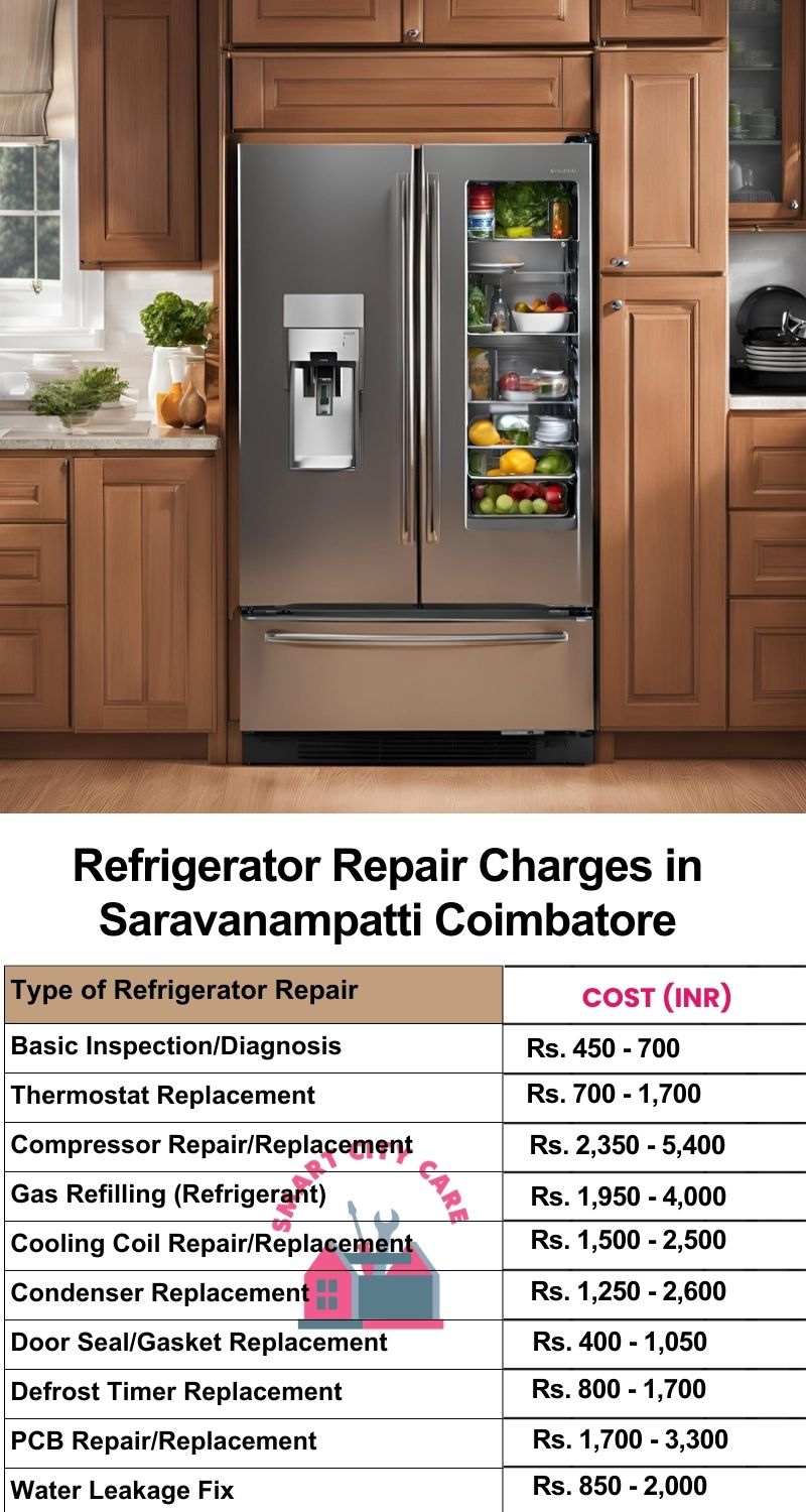 Refrigerator Repair Services Charges in  Saravanampatti ,Coimbatore 