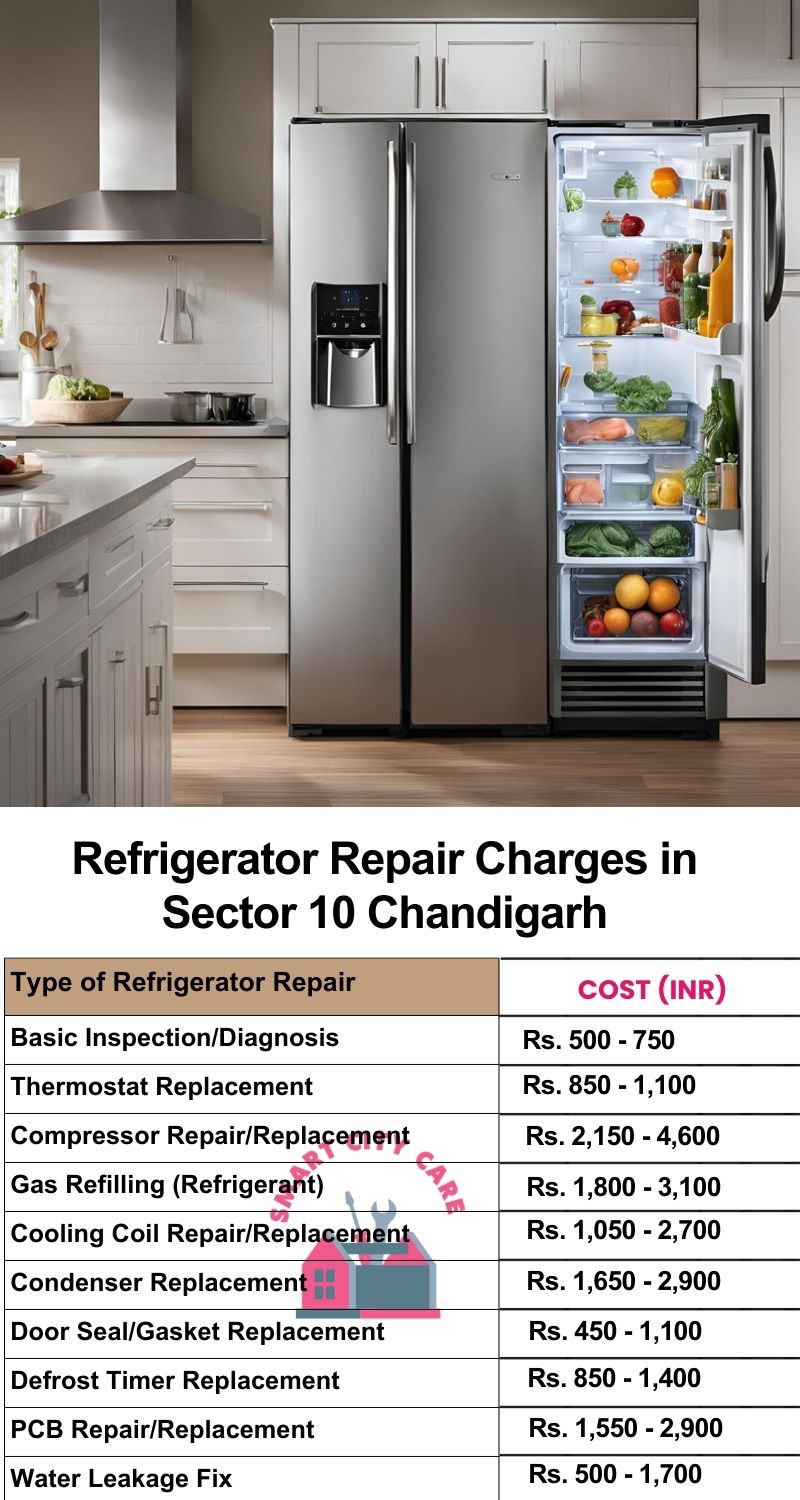 Refrigerator Repair Services Charges in  Sector 10 ,Chandigarh 