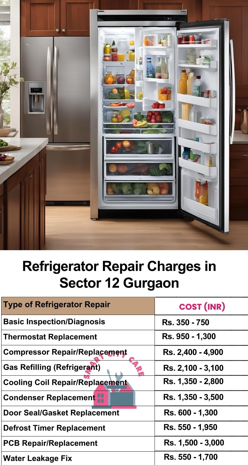 Refrigerator Repair Services Charges in  Sector 12 ,Gurgaon 