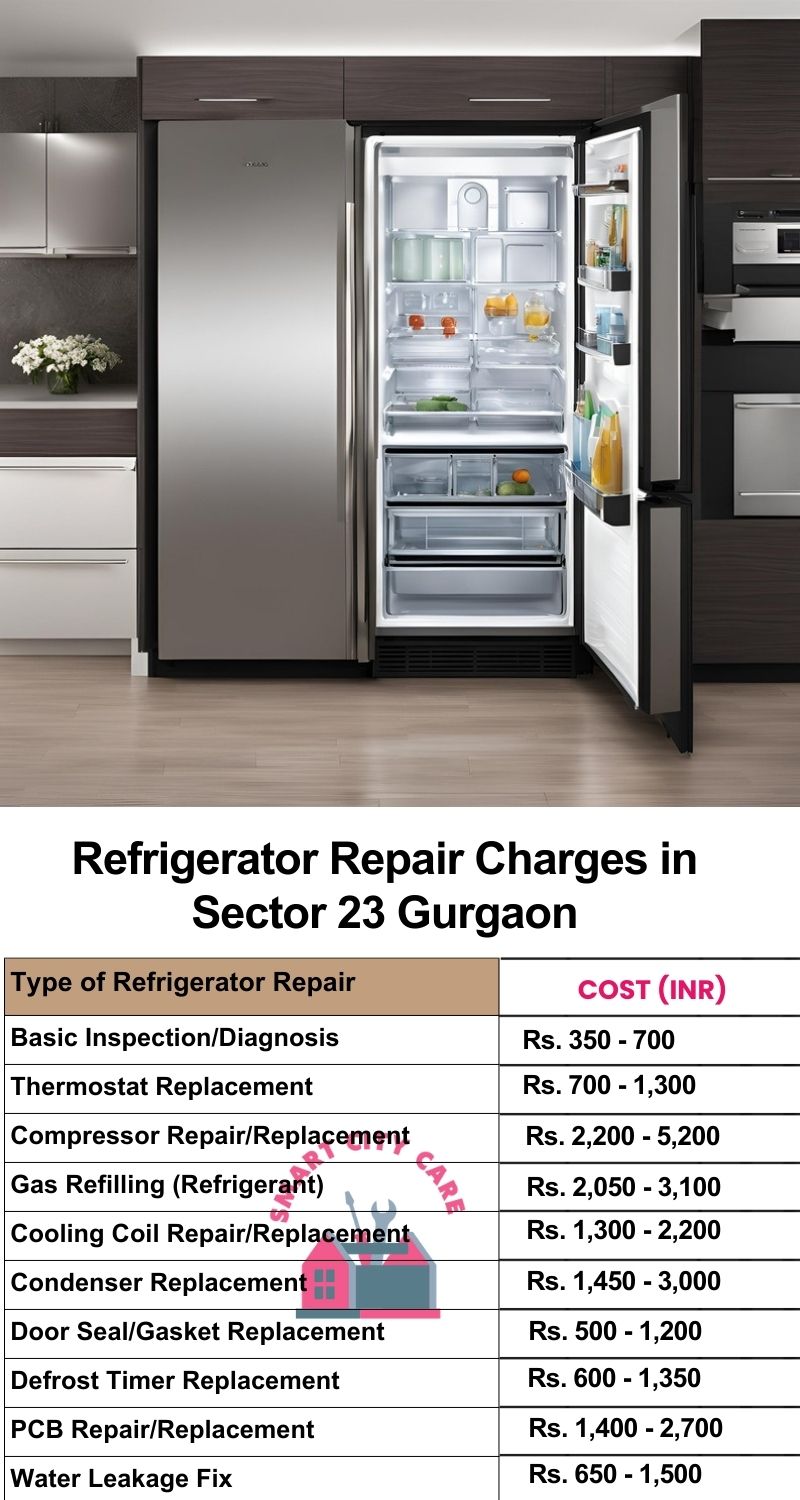 Refrigerator Repair Services Charges in  Sector 23 ,Gurgaon 