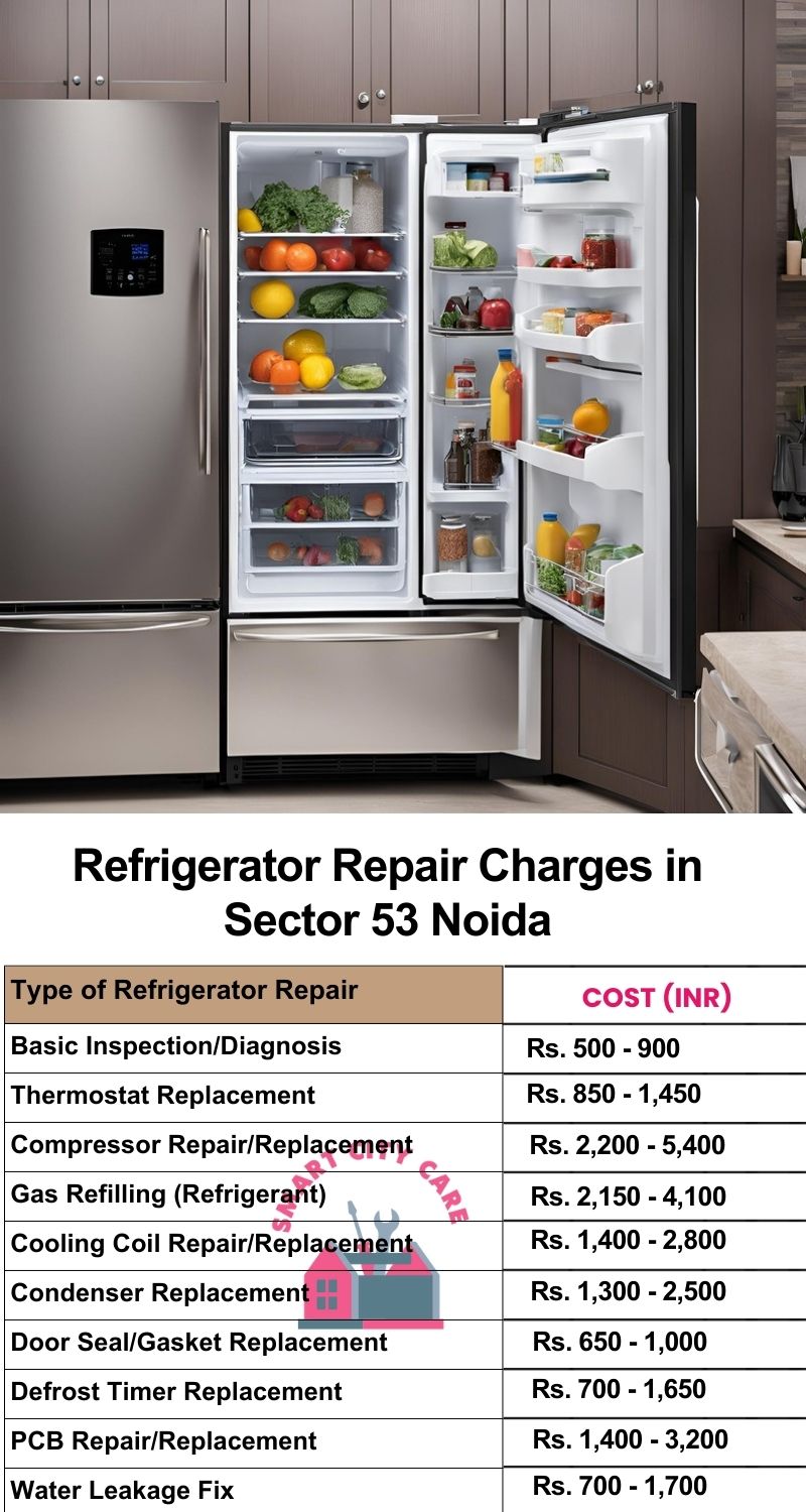 Refrigerator Repair Services Charges in  Sector 53 ,Noida 