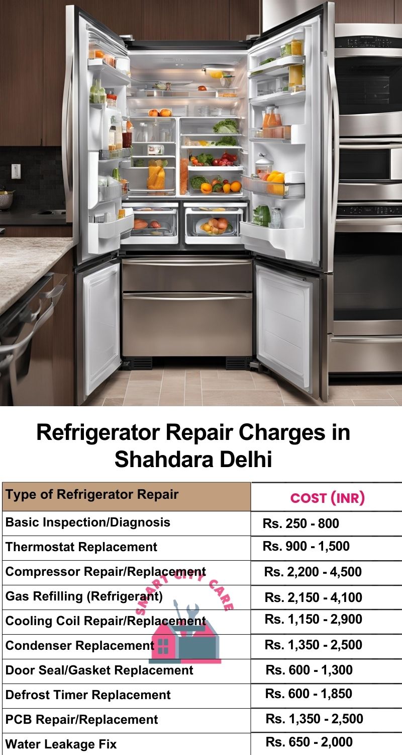 Refrigerator Repair Services Charges in  Shahdara ,Delhi 