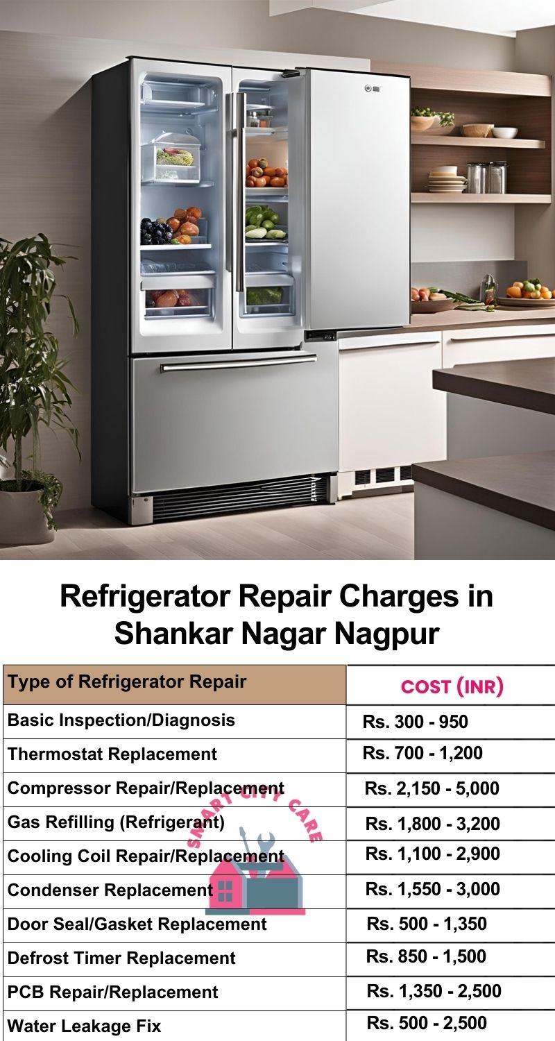 Refrigerator Repair Services Charges in  Shankar Nagar ,Nagpur 