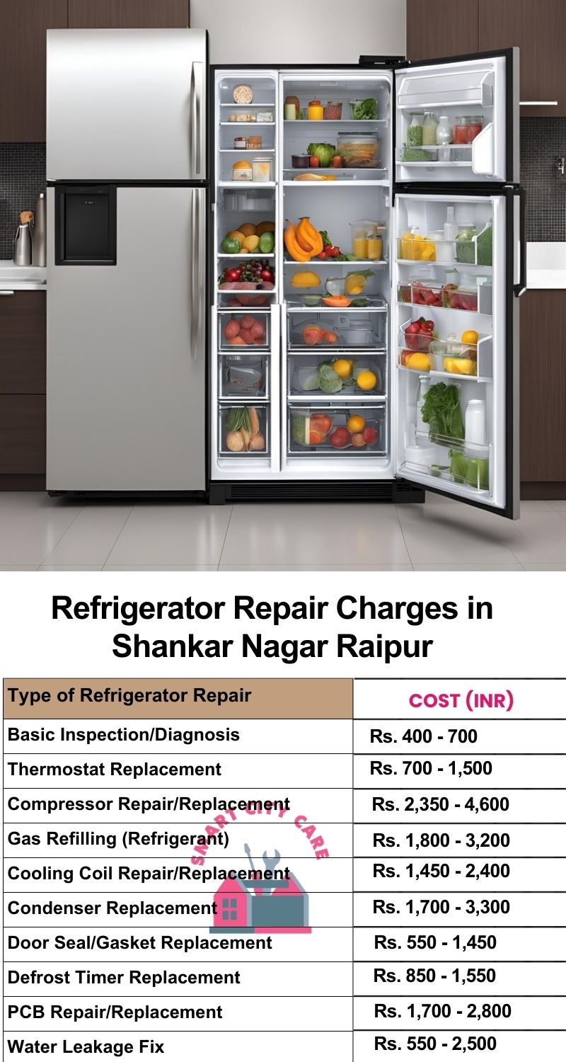 Refrigerator Repair Services Charges in  Shankar Nagar ,Raipur 