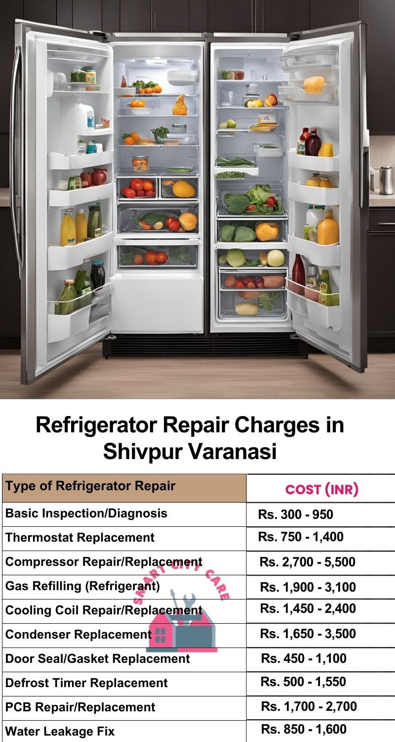 Refrigerator Repair Services Charges in  Shivpur ,Varanasi 