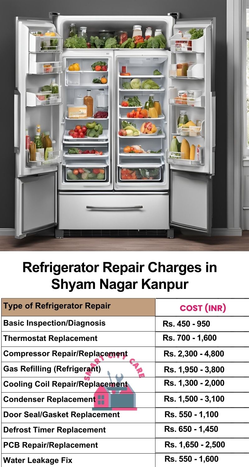 Refrigerator Repair Services Charges in  Shyam Nagar ,Kanpur 