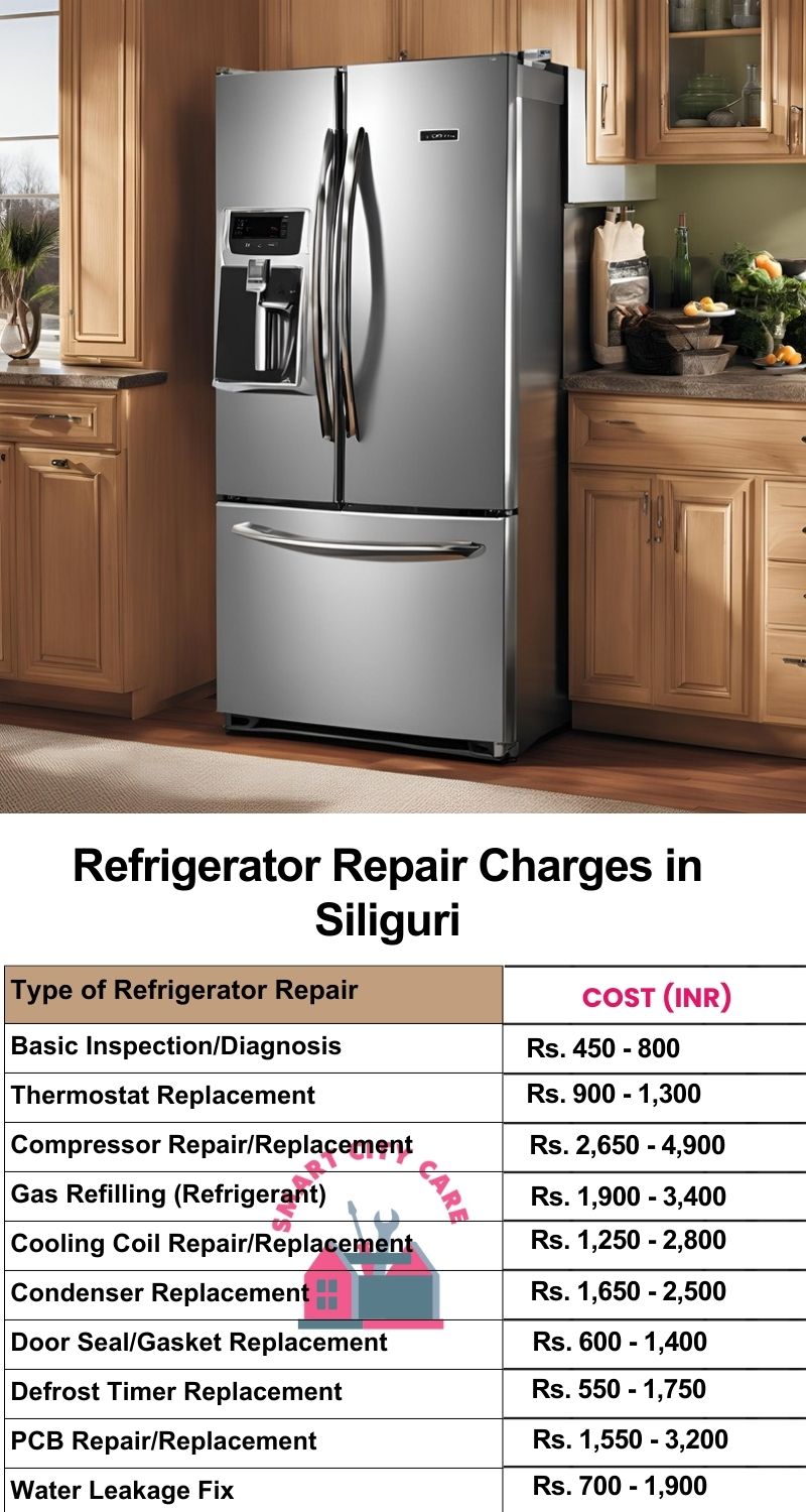 Refrigerator Repair Services Charges in Siliguri