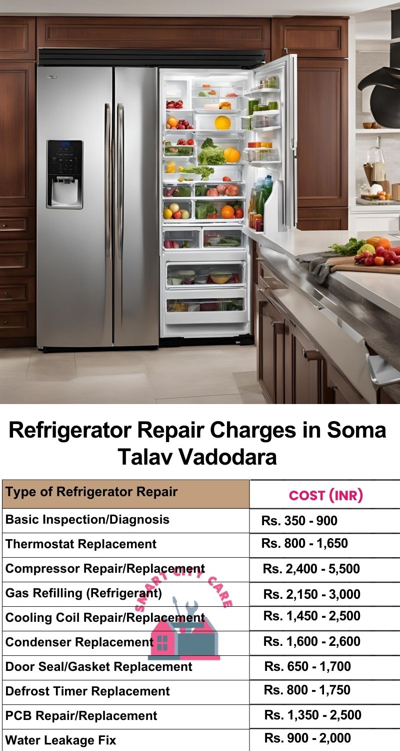 Refrigerator Repair Services Charges in  Soma Talav ,Vadodara 