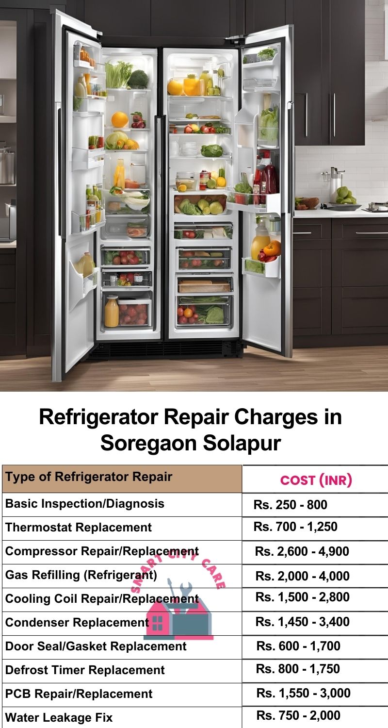 Refrigerator Repair Services Charges in  Soregaon ,Solapur 