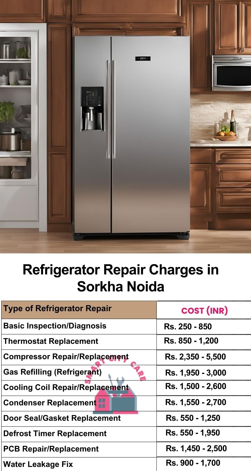 Refrigerator Repair Services Charges in  Sorkha ,Noida 