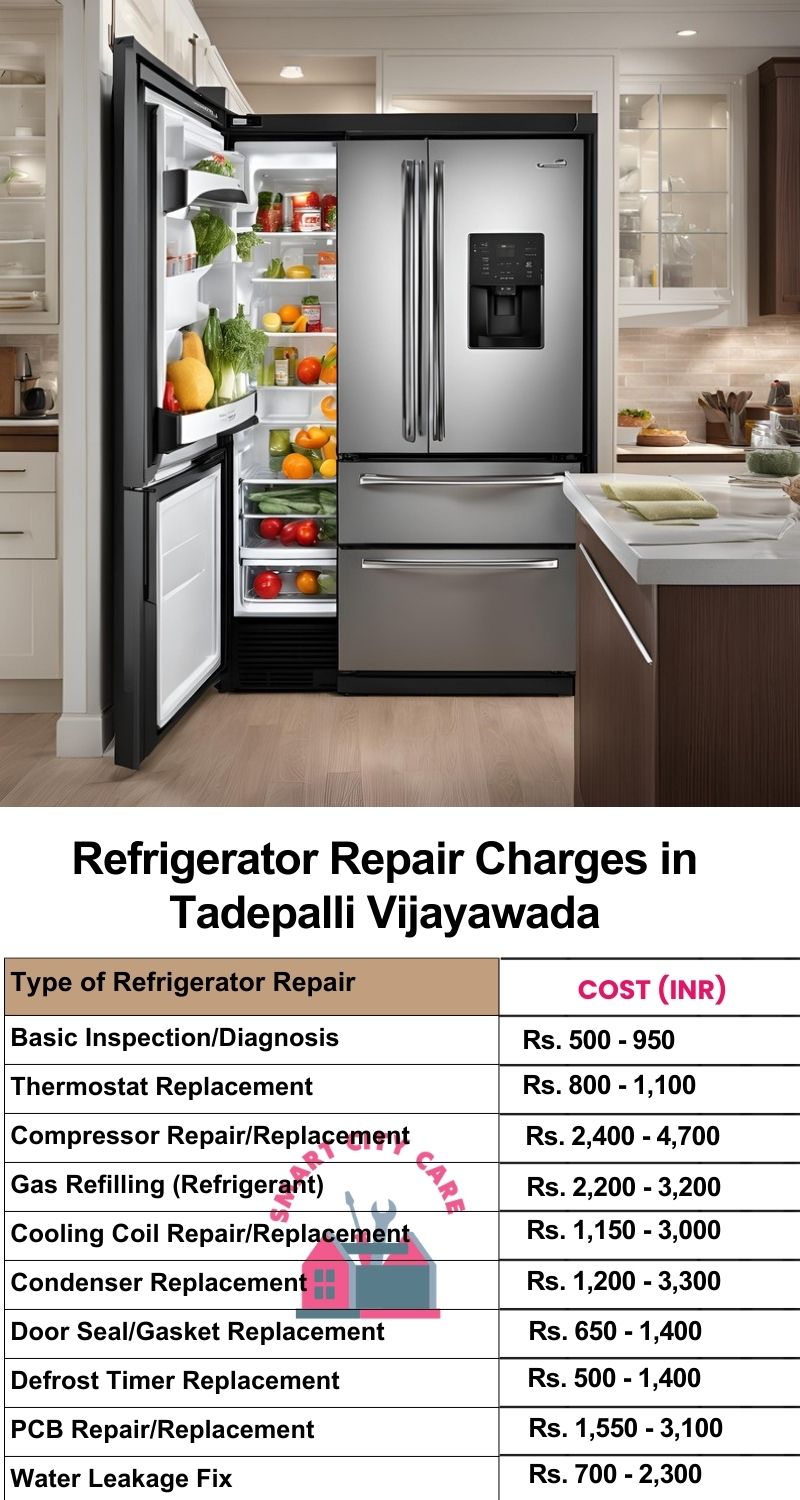 Refrigerator Repair Services Charges in  Tadepalli ,Vijayawada 