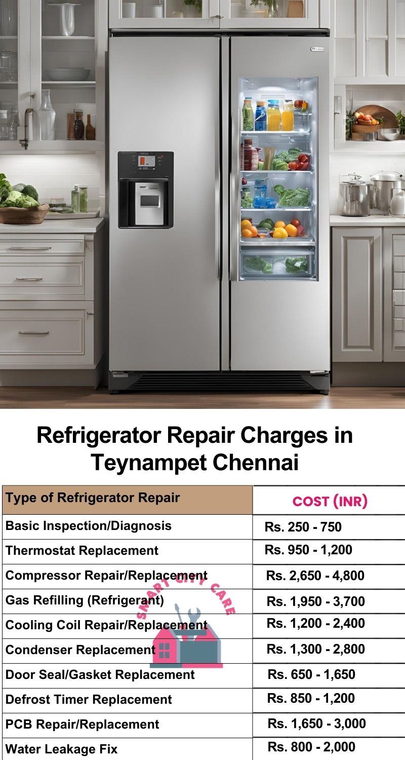 Refrigerator Repair Services Charges in  Teynampet ,Chennai 