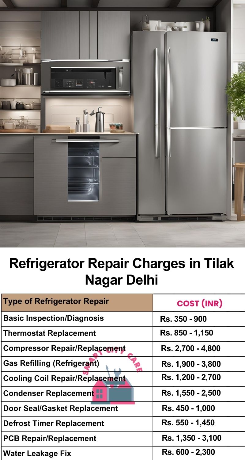 Refrigerator Repair Services Charges in  Tilak Nagar ,Delhi 