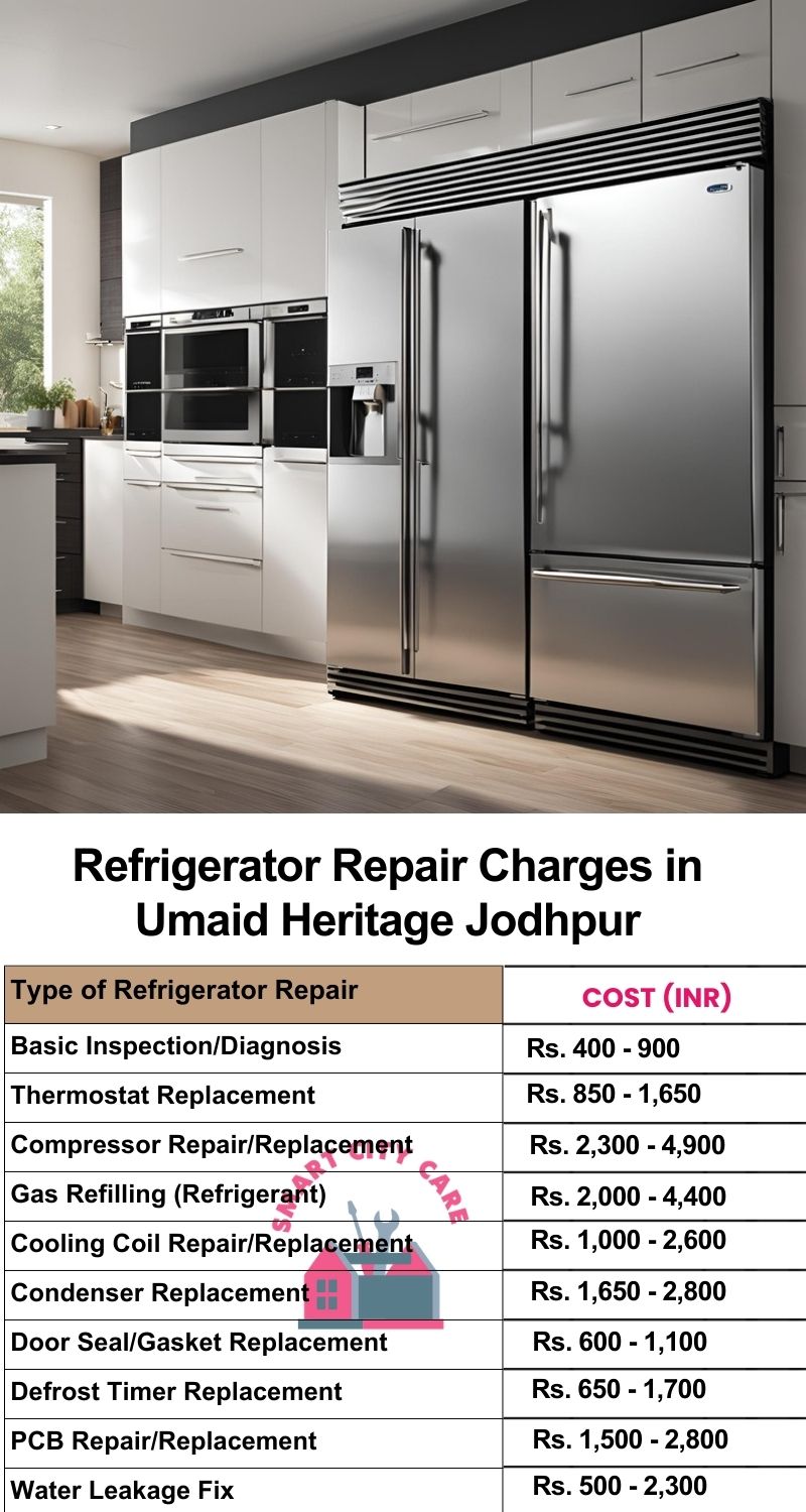 Refrigerator Repair Services Charges in  Umaid Heritage ,Jodhpur 