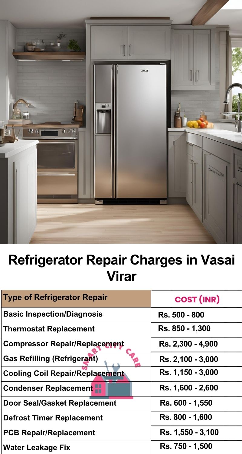 Refrigerator Repair Services Charges in Vasai virar