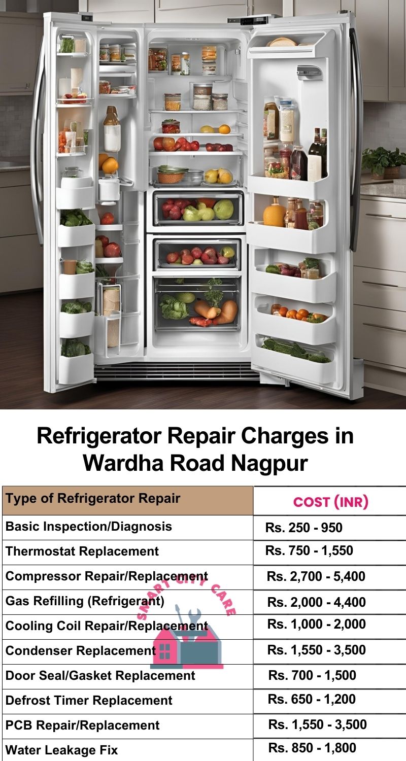 Refrigerator Repair Services Charges in  Wardha Road ,Nagpur 