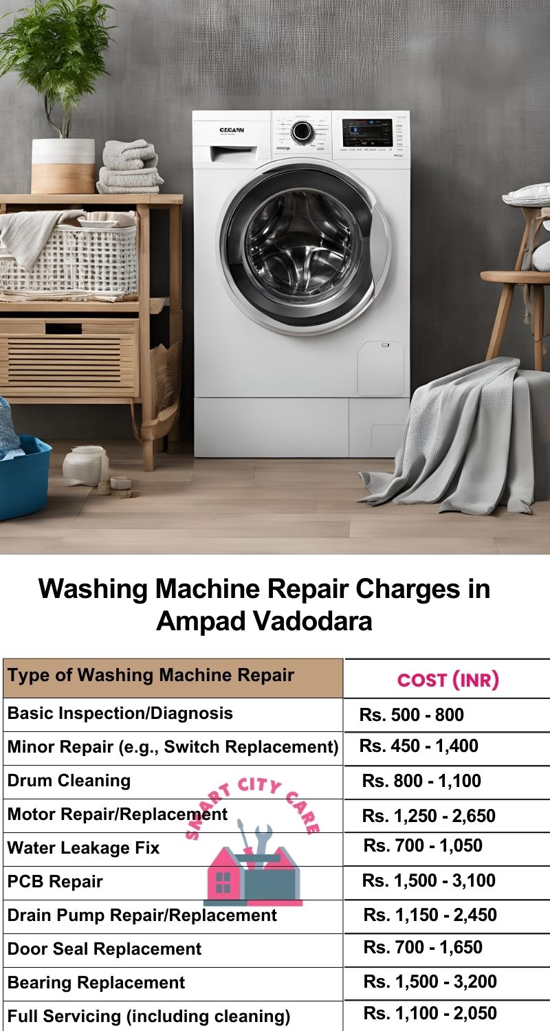 Washing Machine Repair Services Charges in  Ampad ,Vadodara 