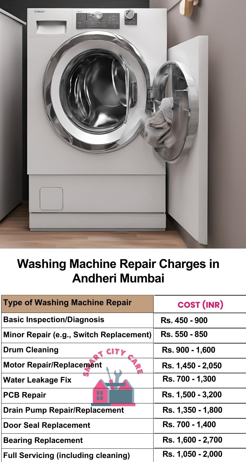 Washing Machine Repair Services Charges in  Andheri ,Mumbai 