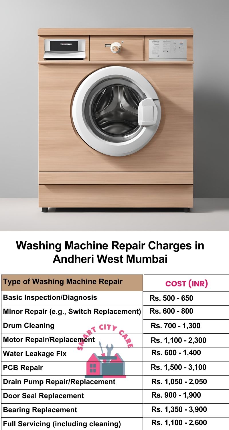 Washing Machine Repair Services Charges in  Andheri West ,Mumbai 