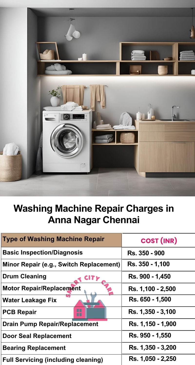 Washing Machine Repair Services Charges in  Anna Nagar ,Chennai 