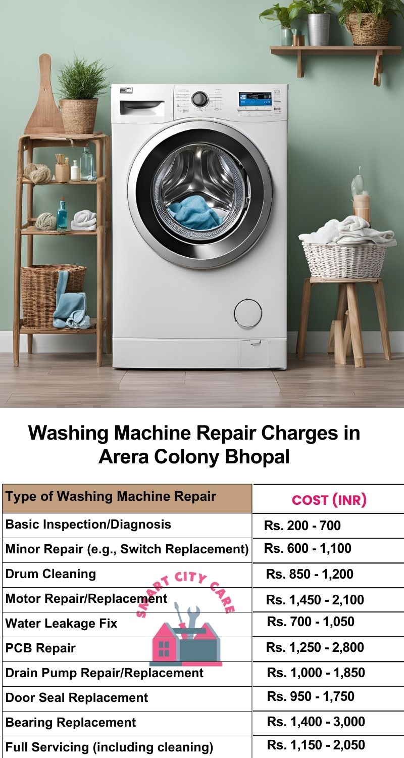 Washing Machine Repair Services Charges in  Arera Colony ,Bhopal 