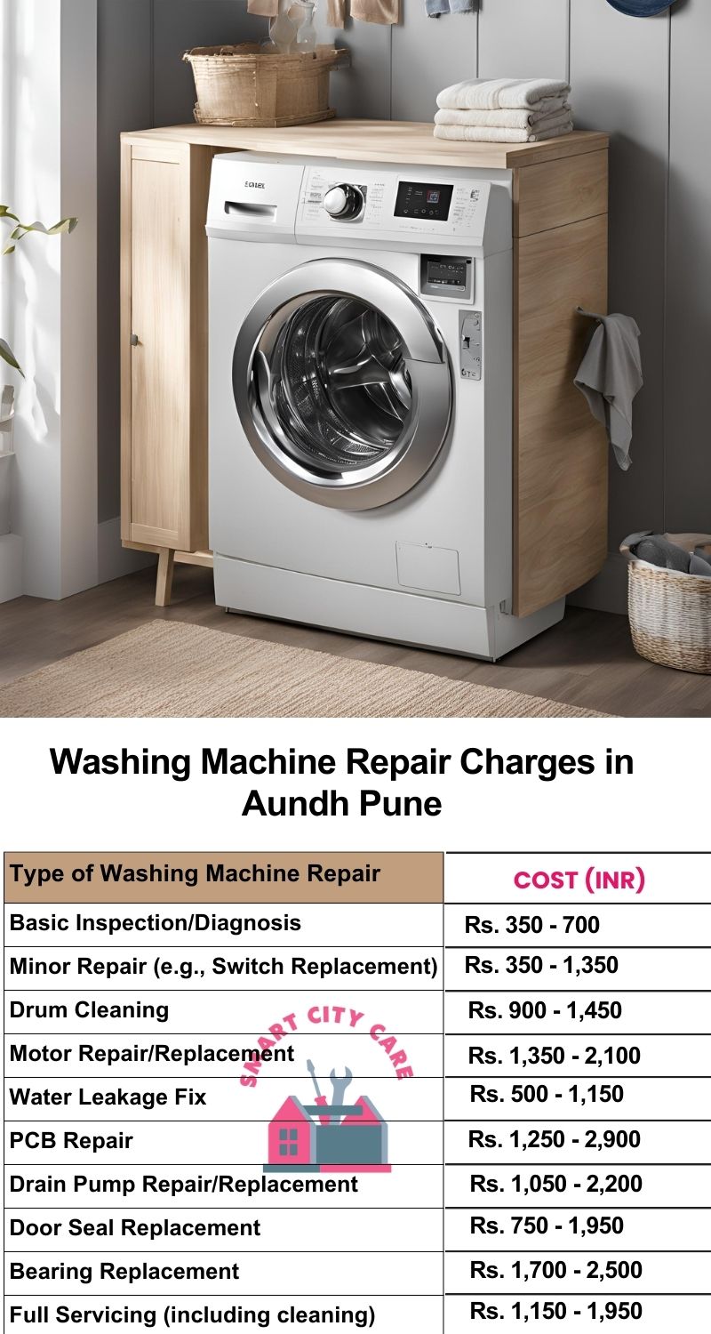 Washing Machine Repair Services Charges in Aundh ,Pune