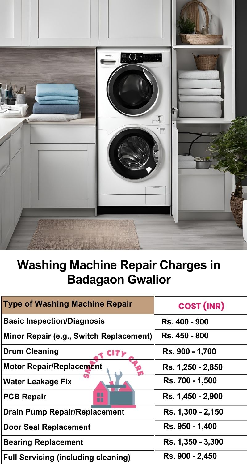 Washing Machine Repair Services Charges in  Badagaon ,Gwalior 