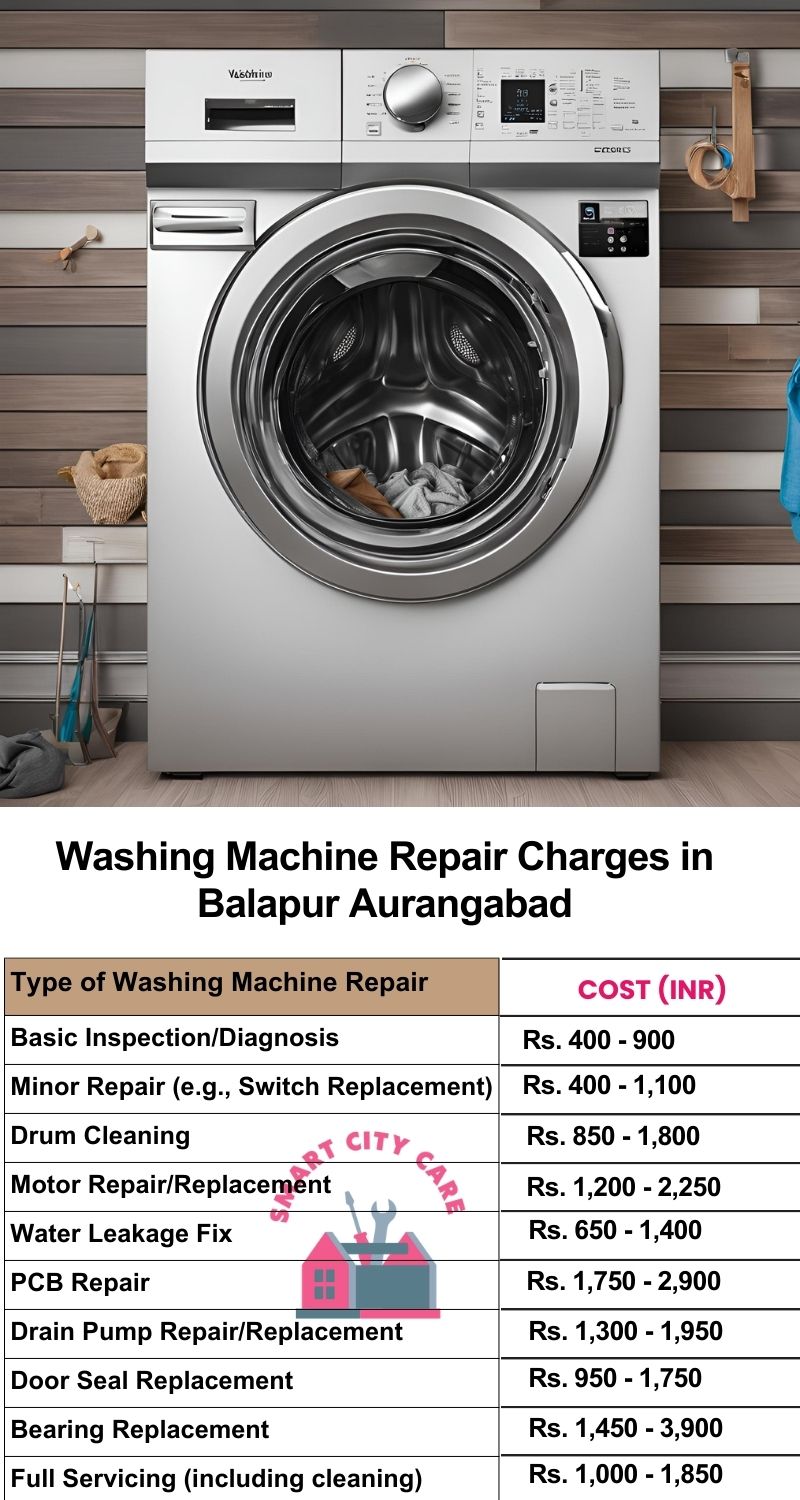 Washing Machine Repair Services Charges in  Balapur ,Aurangabad 