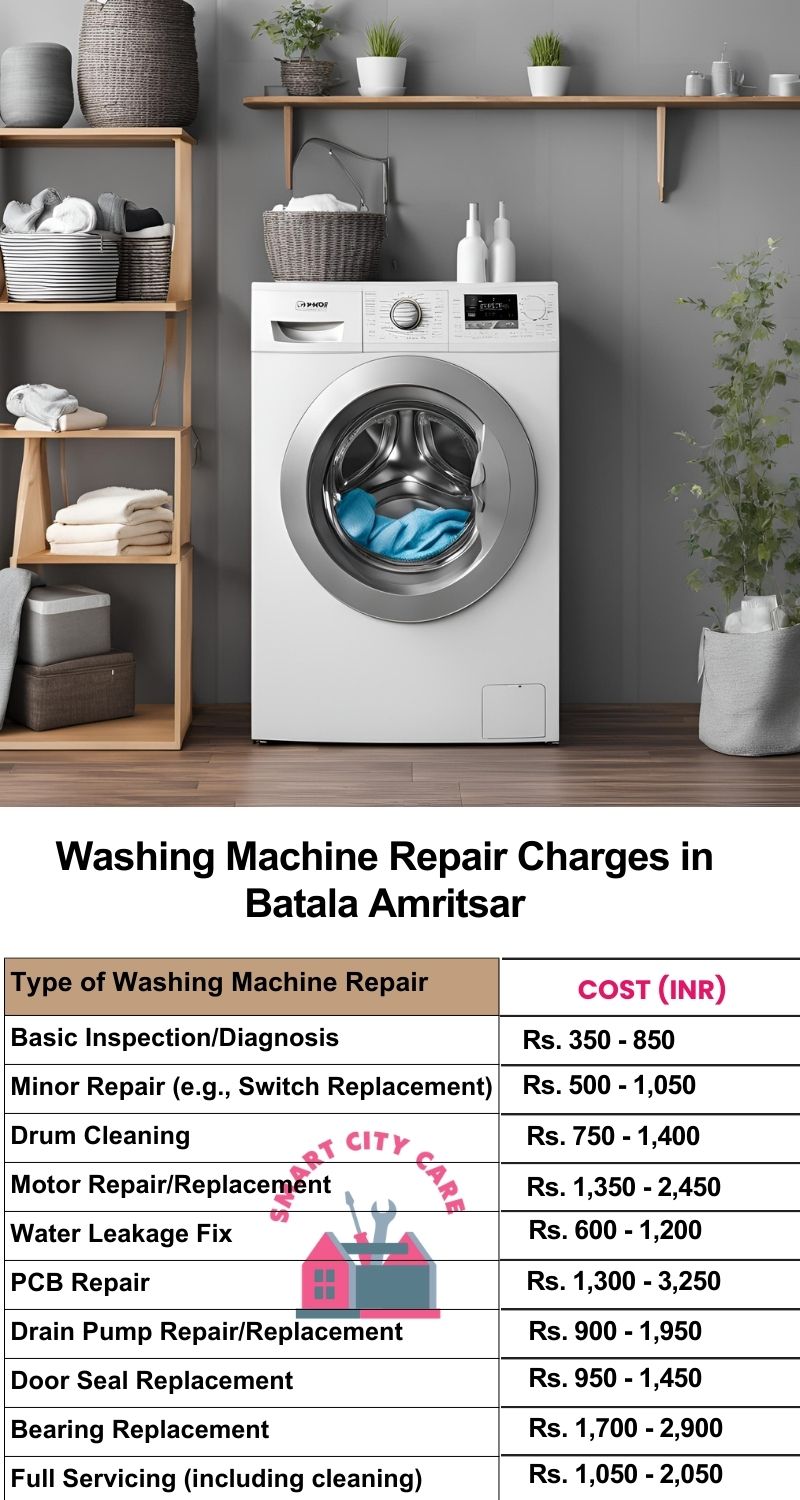 Washing Machine Repair Services Charges in  Batala ,Amritsar 