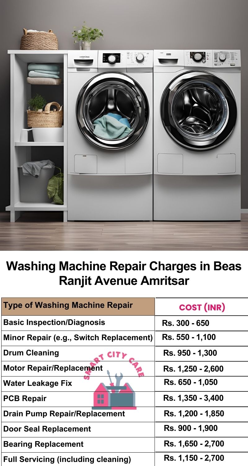 Washing Machine Repair Services Charges in  Beas, Ranjit Avenue ,Amritsar 