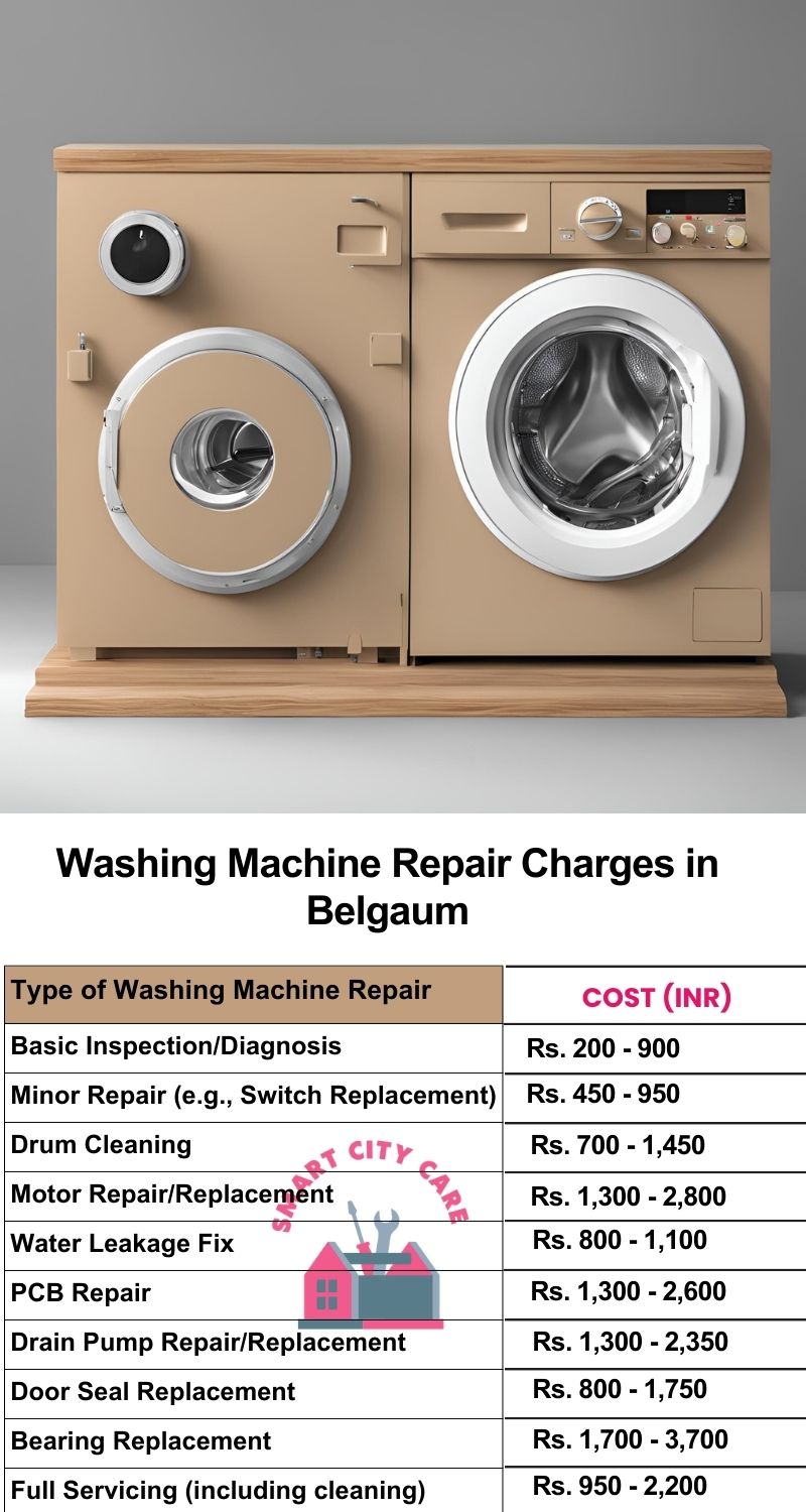 Washing Machine Repair Services Charges in Belgaum