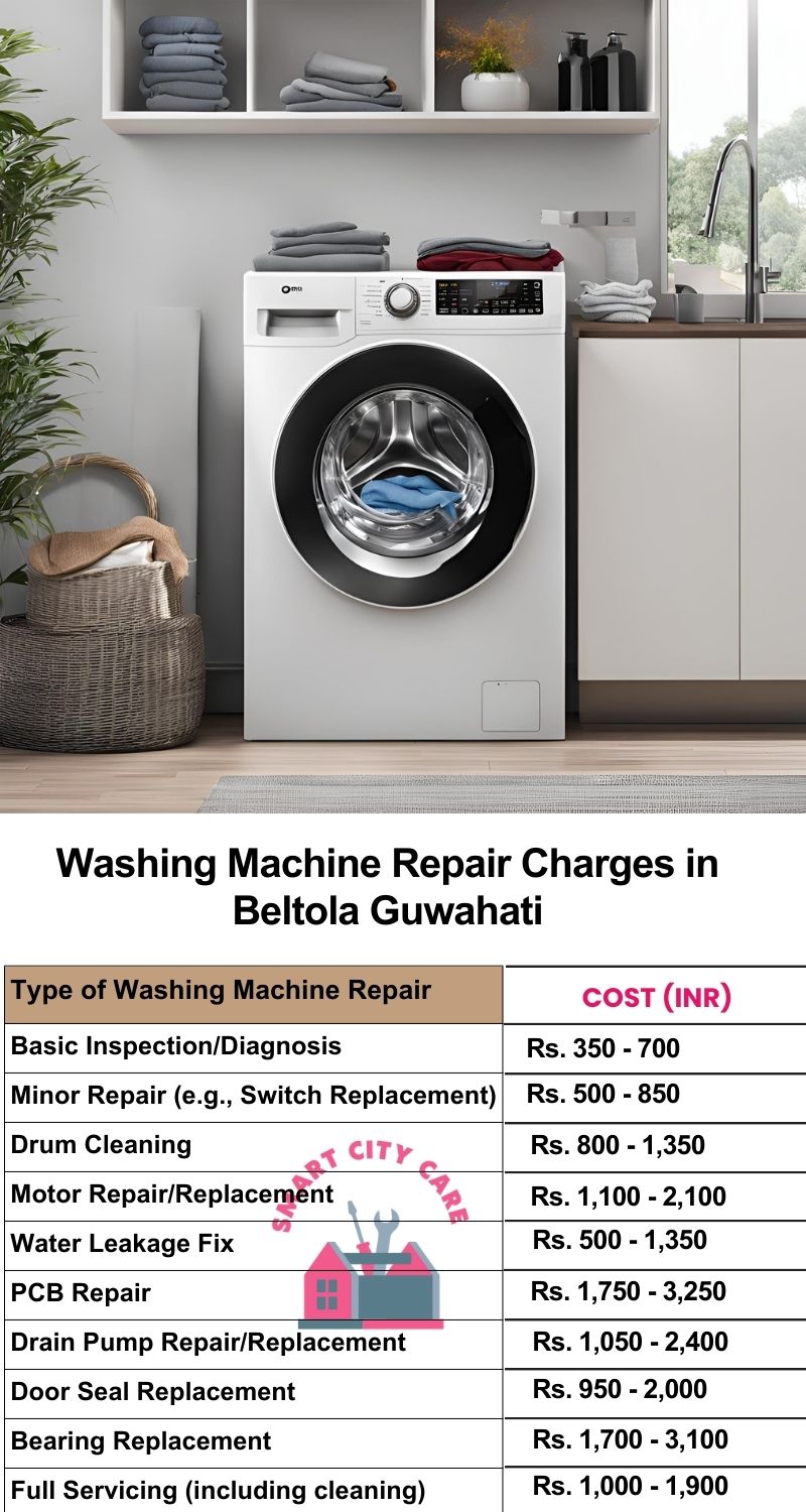 Washing Machine Repair Services Charges in  Beltola ,Guwahati 