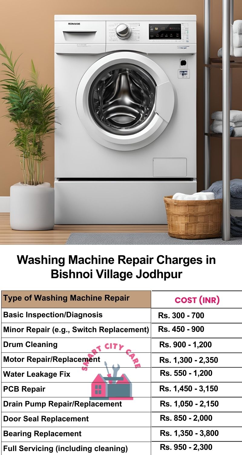 Washing Machine Repair Services Charges in  Bishnoi Village ,Jodhpur 