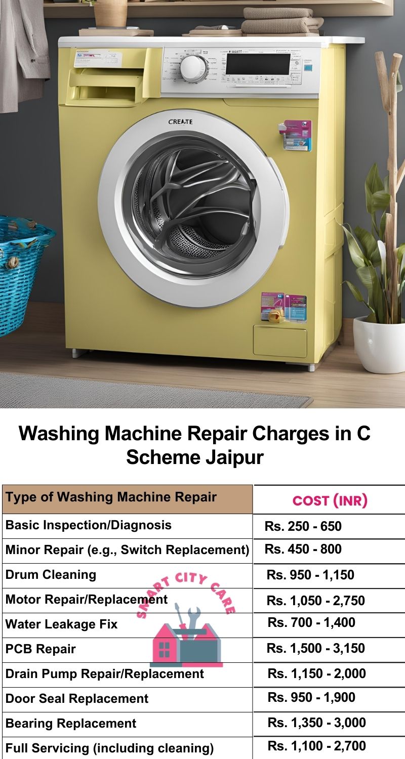 Washing Machine Repair Services Charges in C-scheme ,Jaipur