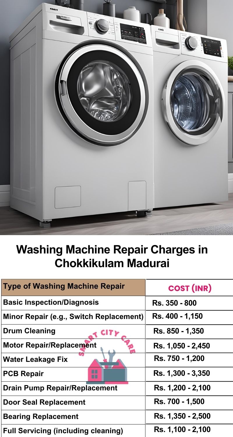 Washing Machine Repair Services Charges in  Chokkikulam ,Madurai 