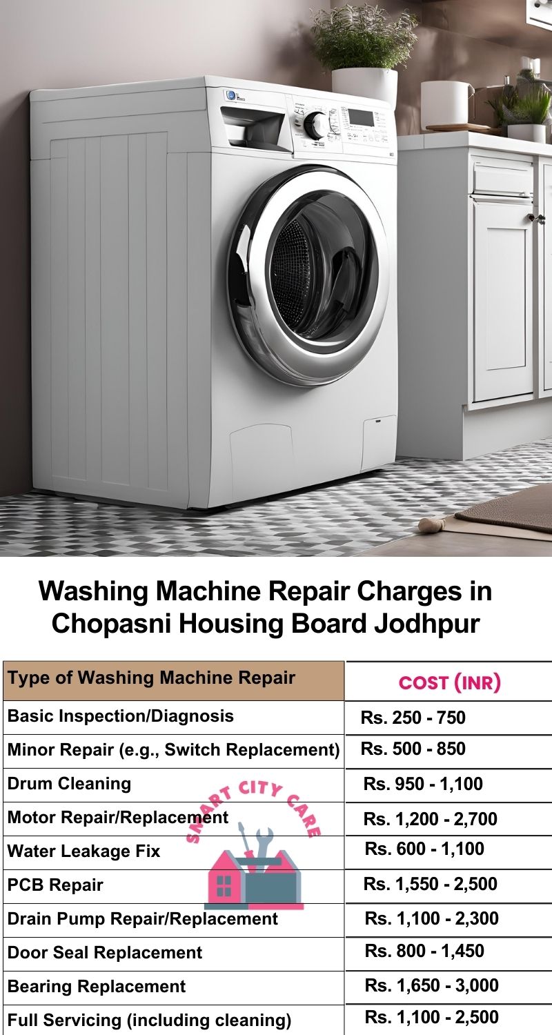 Washing Machine Repair Services Charges in  Chopasni Housing Board ,Jodhpur 