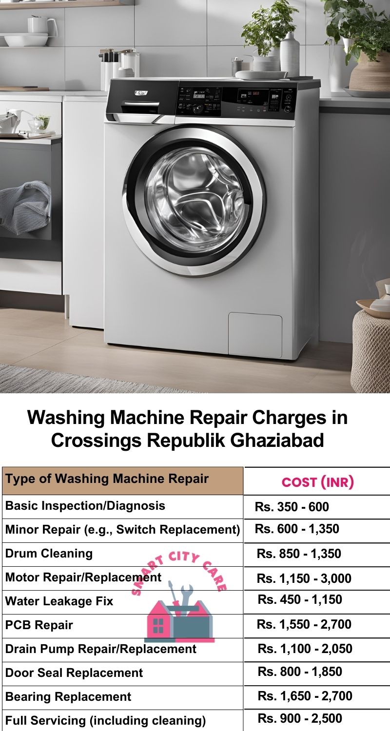 Washing Machine Repair Services Charges in  Crossings Republik ,Ghaziabad 