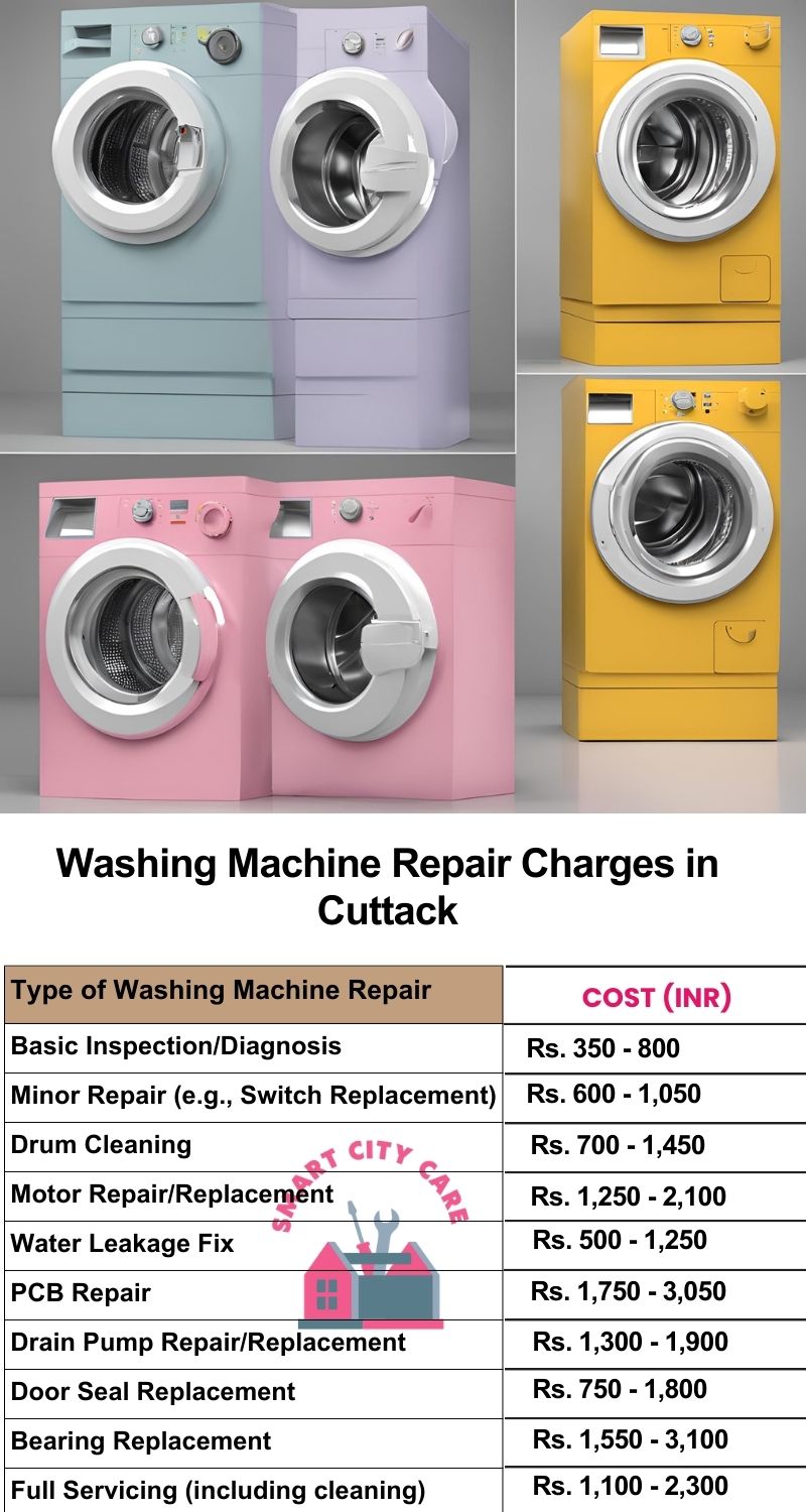 Washing Machine Repair Services Charges in Cuttack